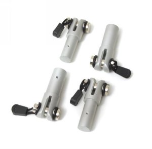 Jeep Wrangler Soft Top Hardware - Rampage - Quick Disconnects - Black - `97-`06