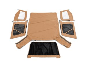 Jeep Wrangler TJ Soft Top - Rampage - OEM Replacement - Spice - `97-`06