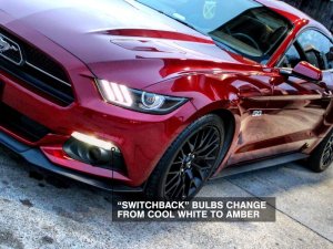 Ford Mustang Turn Signal Conversion Kit - Raxiom - Axial Series Switchback - `15-`17