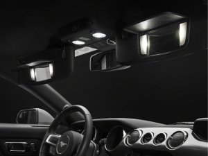Ford Mustang Interior Lighting Kit - Raxiom - Axial Series Stage 1 - Cool White - `15-`23