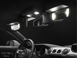 Ford Mustang Interior LED Lighting Kit - Raxiom - Axial Series Stage 2 - Cool White - `15-`23