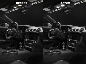 Ford Mustang Map Light LED Conversion Kit - Raxiom - Axial Series Stage 2 - `15-`23 Ford Mustang Map Light LED Conversion Kit - Raxiom - Axial Series Stage 2 - `15-`23
