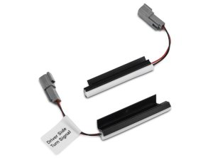 Ford Mustang Turn Signal Kit - Hood Mount - Raxiom - Axial Series - Red - `15-`17