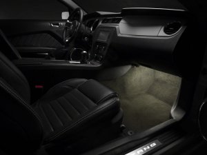Ford Mustang Interior Lighting - Raxiom - LED Footwell Lighting Kit - White - `05-`14