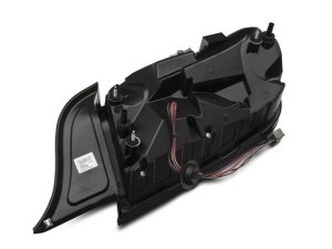 Ford Mustang LED Taillights - Rear - Raxiom - Profile LED - Gloss Black Housing - Red Lens - `15-`23