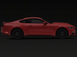 Ford Mustang Side Marker Lights - Rear - Raxiom - Axial Series LED - Red - `15-`23