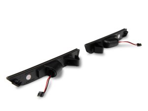 Ford Mustang Side Marker Lights - Front + Rear - Raxiom - Axial Series LED - Smoked - `10-`14