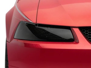 Ford Mustang LED Headlights - Raxiom - Axial Series OEM Style - Black Housing, Smoked Lens - `99-`04