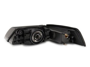 Ford Mustang LED Headlights - Raxiom - Axial Series OEM Style - Black Housing, Smoked Lens - `99-`04
