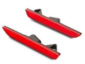 Ford Mustang Rear Marker Lights - Raxiom - Axial Series LED - Red - `10-`14