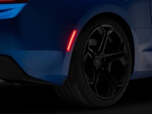Chevrolet Camaro Side Marker Lights - Rear - Raxiom - Axial Series - Red - `10-`15
