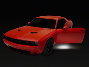 Dodge Challenger LED Door Courtesy Lamps - Driver and Passenger Side - Raxiom - Axial Series - `15-`23