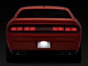 Dodge Challenger LED License Plate Lamp - Raxiom - Axial Series - `08-`14