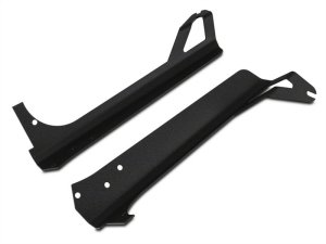 Jeep Wrangler LED Light Bar Mount - Windshield - Raxiom - Textured Black - `97-`06