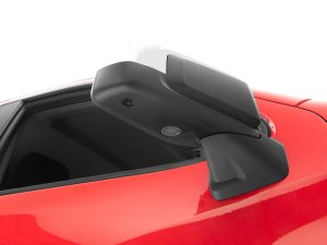 Chevrolet Silverado 1500 Side Mirrors with LED Puddle Lights - Raxiom - Axial Series - Black - `19-`23