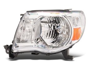 Toyota Tacoma LED Headlights - Raxiom - Axial Series OE Replacement - Chrome - `05-`11 Toyota Tacoma LED Headlights - Raxiom - Axial Series OE Replacement - Chrome - `05-`11