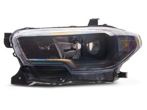 Toyota Tacoma LED Headlights - Raxiom - Axial Series OE Replacement - Black Housing - Clear Lens - `16-`23