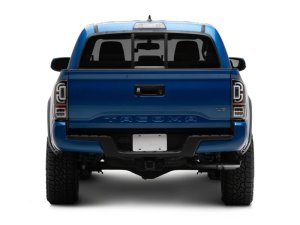 Toyota Tacoma LED Taillights - Raxiom - XW Series Sequential - Black Housing - Clear Lens - `16-`23
