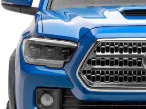 Toyota Tacoma LED Headlights - Raxiom - CXR Series V2 - Black Housing, Clear Lens - `16-`23