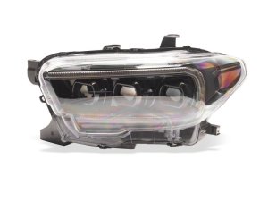 Toyota Tacoma LED Headlights - Raxiom - CXR Series V2 - Black Housing, Clear Lens - `16-`23
