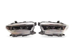 Toyota Tacoma LED Headlights - Raxiom - CXR Series V2 - Black Housing, Clear Lens - `16-`23
