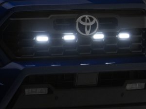 Toyota Tacoma Lighting Kit - Raxiom - LED Grille Light - Clear Lens - White - `24-`26