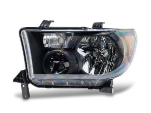 Toyota Tundra LED Headlights - Raxiom - OEM Style - Black - `07-`13