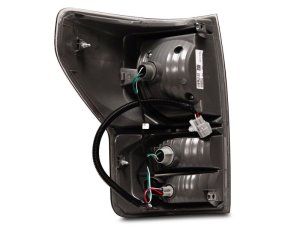Toyota Tundra LED Taillights - Raxiom - Axial Series Dual C-Shape - Black Housing, Smoked Lens - `07-`13 Toyota Tundra LED Taillights - Raxiom - Axial Series Dual C-Shape - Black Housing, Smoked Lens - `07-`13