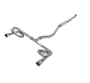 Honda Civic Si Performance Exhaust - Remark - Cat Back (Link Loop) - Burnt Stainless - `22-`27
