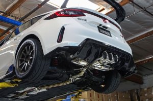 Honda Civic Type-R Performance Exhaust - Remark - Cat Back, Triple Tip, Front Pipe - `23-`27
