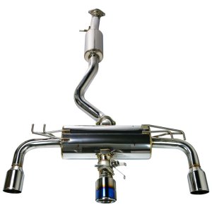 Toyota Corolla Performance Exhaust - Remark - Cat-Back, Elite Spec - Polished & Center Burned - `23-`27