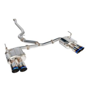 Subaru WRX STI Performance Exhaust - Remark - Cat Back, Quad, Non-Resonated - Titanium Stainless - `15-`27