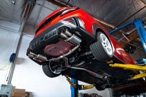 Subaru WRX Performance Exhaust - Remark - Cat Back, Quad Tip, Resonated - `22-`27