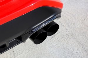 Subaru WRX Performance Exhaust - Remark - Carbon Fiber Exhaust Finisher - Gloss - `22-`27