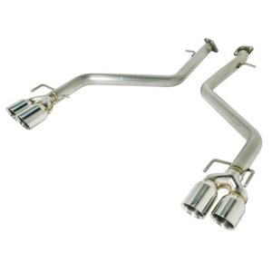 Lexus IS350 Performance Exhaust - Rear - Remark - Axle Back with Stainless Steel Double Wall Tip - `17-`27