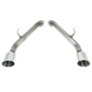 Infiniti Q50 Performance Exhaust - Rear - Remark - Axle Back, Single Wall Tip - Stainless Steel - `14-`27