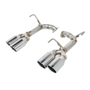 Subaru WRX STi Performance Exhaust - Remark - Axle Back, Stainless Steel Double Wall Tip 4in - `15-`27