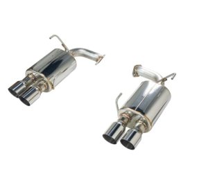 Subaru WRX Performance Exhaust - Rear - Remark - Axle Back w/Stainless Steel Dual Wall Tip - `22-`27