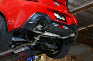 Toyota GR86 Performance Exhaust - Rear - Remark - Axle-Back Exhaust - Stainless Single Wall Tips - `22-`27