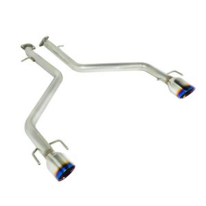 Lexus IS350 Performance Exhaust - Rear - Remark - Axle Back w/Burnt Double Wall Tip - `21-`27