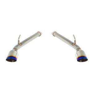 Infiniti Q60 Performance Exhaust - Remark - Axle Back, Burnt Stainless Single Wall Tip - `17-`27 Infiniti Q60 Performance Exhaust - Remark - Axle Back, Burnt Stainless Single Wall Tip - `17-`27