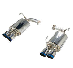 Subaru WRX Performance Exhaust - Remark - Axle Back w/ Burnt Stainless Steel Single Wall Tip - Burnt Stainless Steel - `22-`27