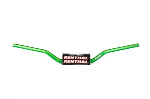 Kawasaki KX Handlebars - Renthal - Fatbar - Green - `06-`18 Kawasaki KX Handlebars - Renthal - Fatbar - Green - `06-`18