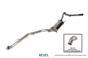 Toyota Land Cruiser Performance Exhaust - Revel - Medallion Trail Hart Cat Back - `24-`27