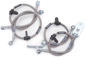 Chevrolet Suburban 1500 Brake Line Kit - Russell - DOT, Stainless Steel Braided, 6in Lift - `00-`06