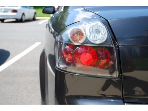 Audi A4 Tail Lights - SPYDER - Euro Style - Black - `02-`05