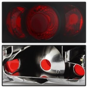 Audi A4 Tail Lights - SPYDER - Euro Style - Black - `02-`05