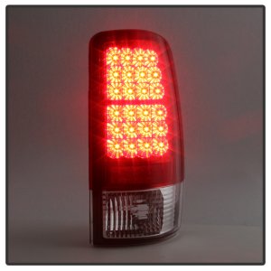Chevrolet Tahoe LED Tail Lights - SPYDER - Red/Clear - `00-`06 Chevrolet Tahoe LED Tail Lights - SPYDER - Red/Clear - `00-`06