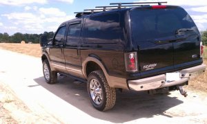 Ford Excursion Tail Lights - SPYDER - Euro Style - Black - `00-`06 Ford Excursion Tail Lights - SPYDER - Euro Style - Black - `00-`06