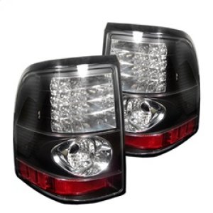 Ford Explorer LED Tail Lights - SPYDER - Black - `02-`05 Ford Explorer LED Tail Lights - SPYDER - Black - `02-`05